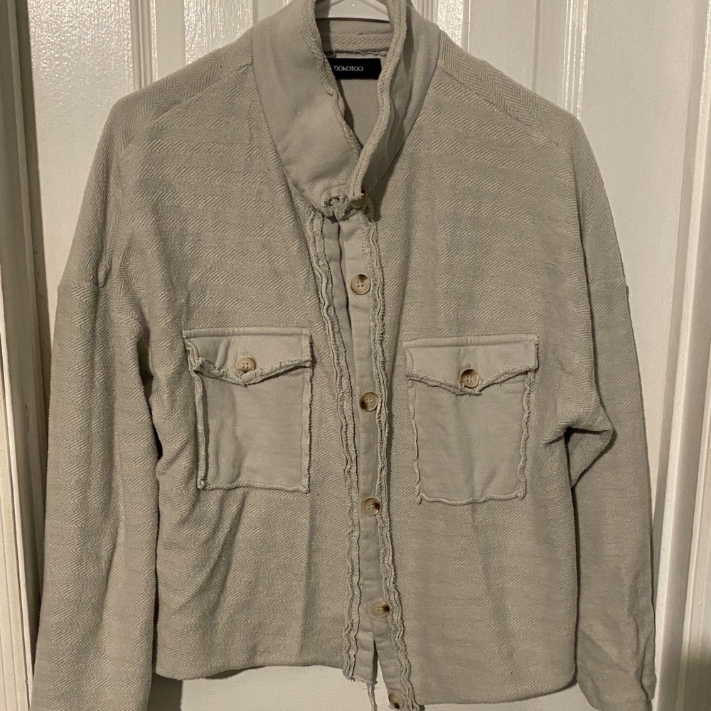 Tan Button Down Shirt